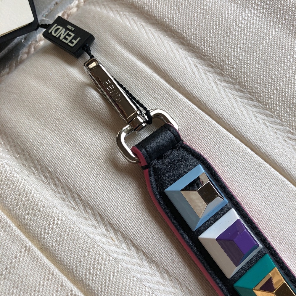 NWT Fendi "Strap You" Mini Stud Embellished Strap - Picture 4 of 8
